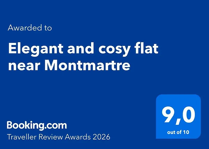 Elegant And Cosy Flat Near Montmartre Apartman